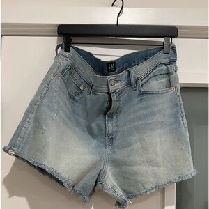 Light Blue Denim Shorts